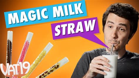 Milk magic straw within a short distance